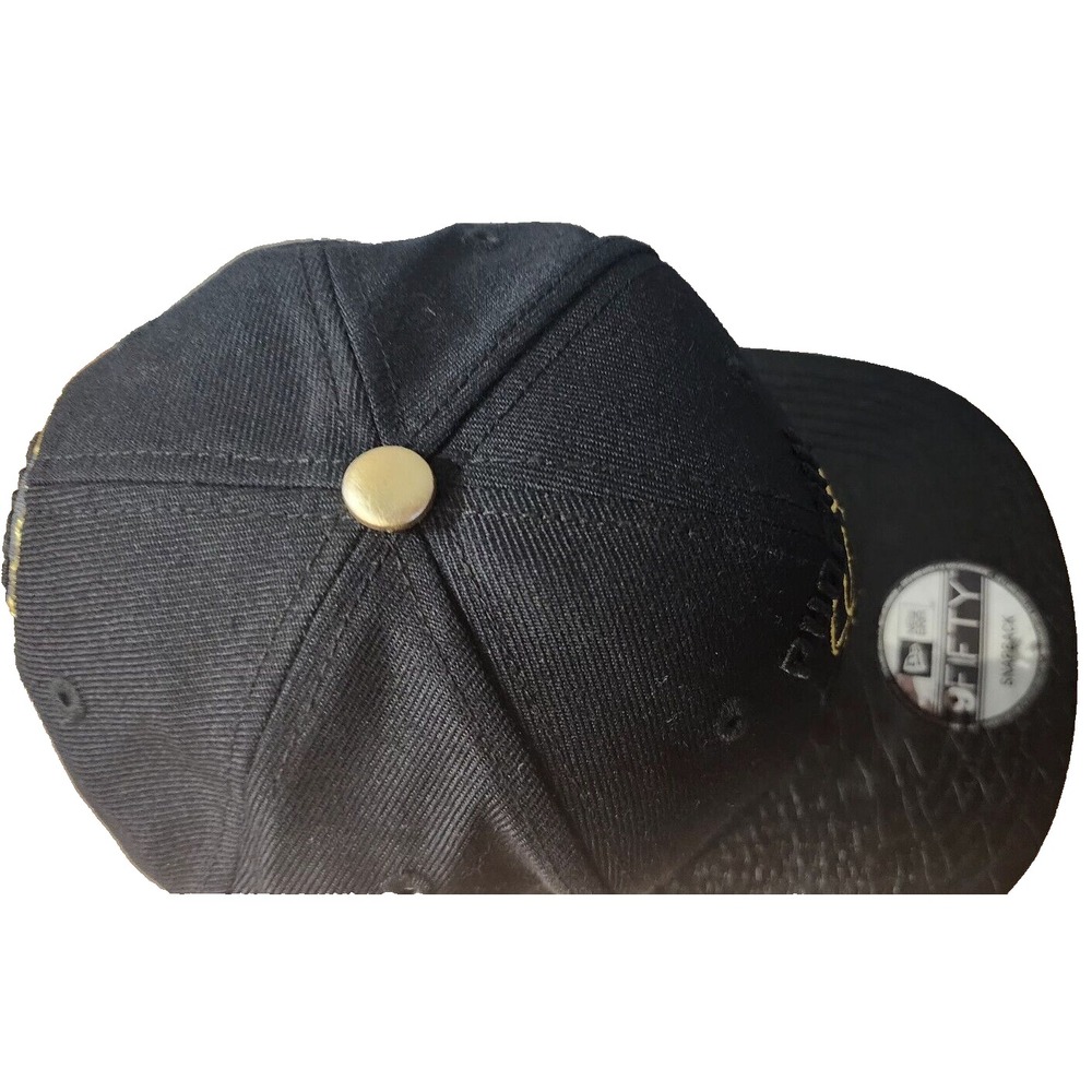 Pro Standard Phoenix Suns HWC 25' Black Hat Leather Brim SnapBack NEW - Picture 8 of 12